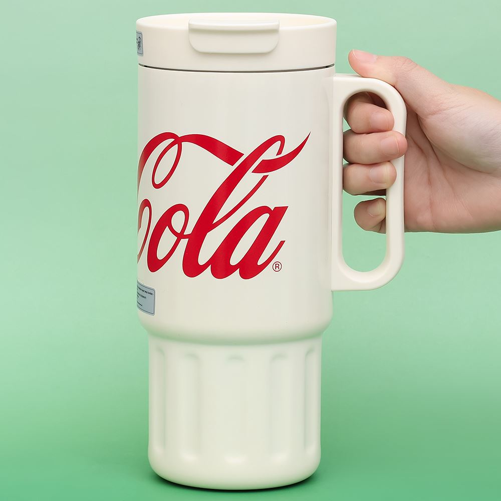 Ly giữ nhiệt inox 1200 ml Ice Box Coca Cola GERM GE-CK23AW-B71 Màu Trắng