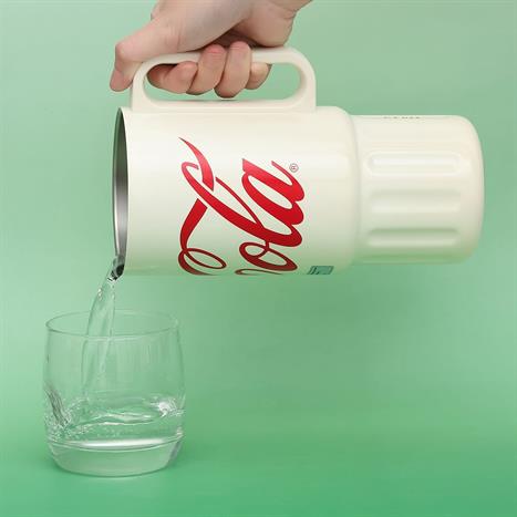 Ly giữ nhiệt inox 1200 ml Ice Box Coca Cola GERM GE-CK23AW-B71 Màu Trắng