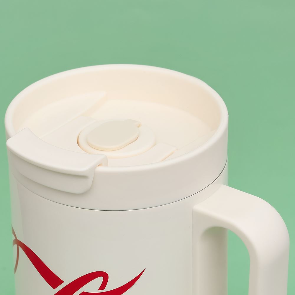 Ly giữ nhiệt inox 1200 ml Ice Box Coca Cola GERM GE-CK23AW-B71 Màu Trắng