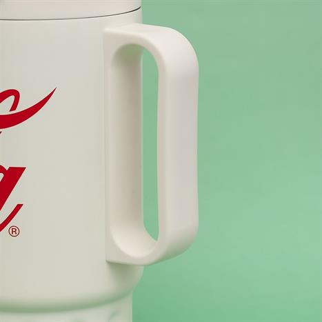 Ly giữ nhiệt inox 1200 ml Ice Box Coca Cola GERM GE-CK23AW-B71 Màu Trắng