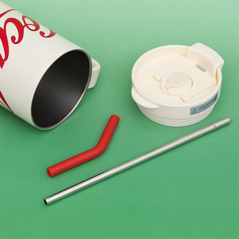 Ly giữ nhiệt inox 1200 ml Ice Box Coca Cola GERM GE-CK23AW-B71 Màu Trắng