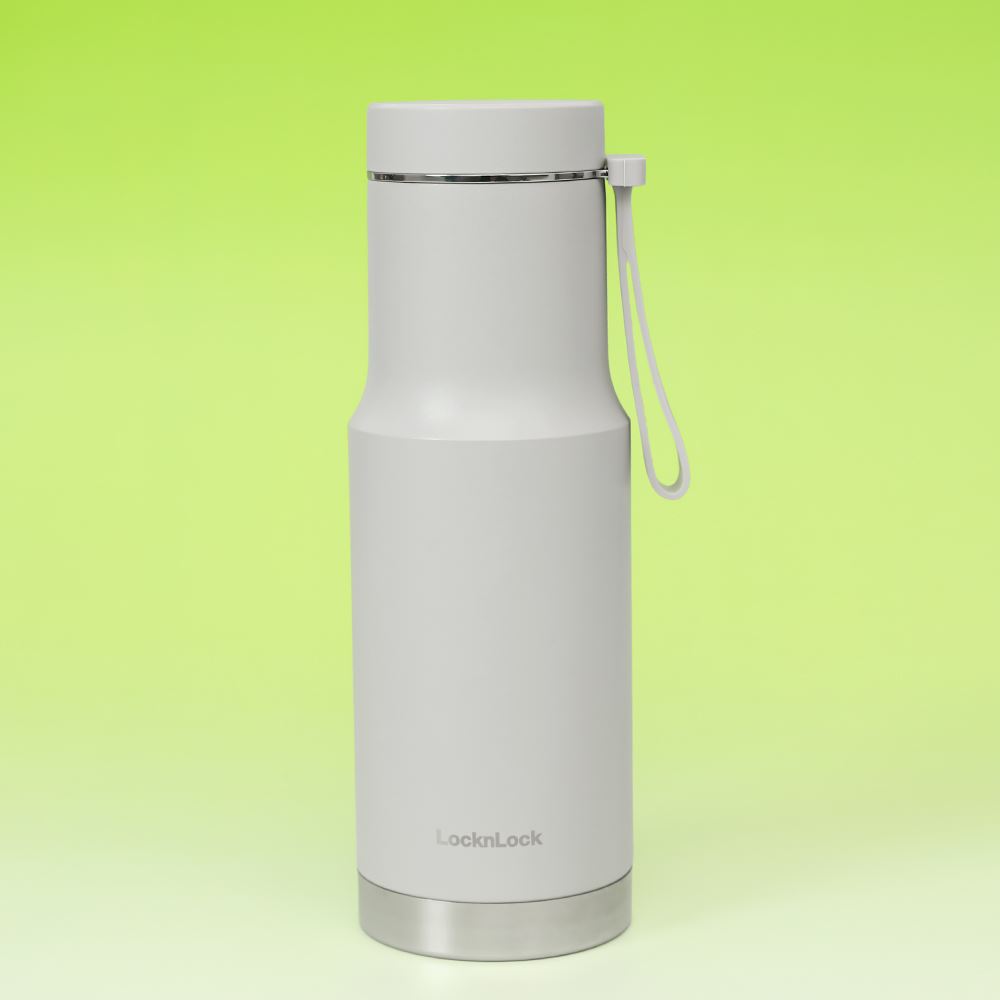 Bình giữ nhiệt inox 470 ml Lock&Lock LHC4198IVY Màu Kem