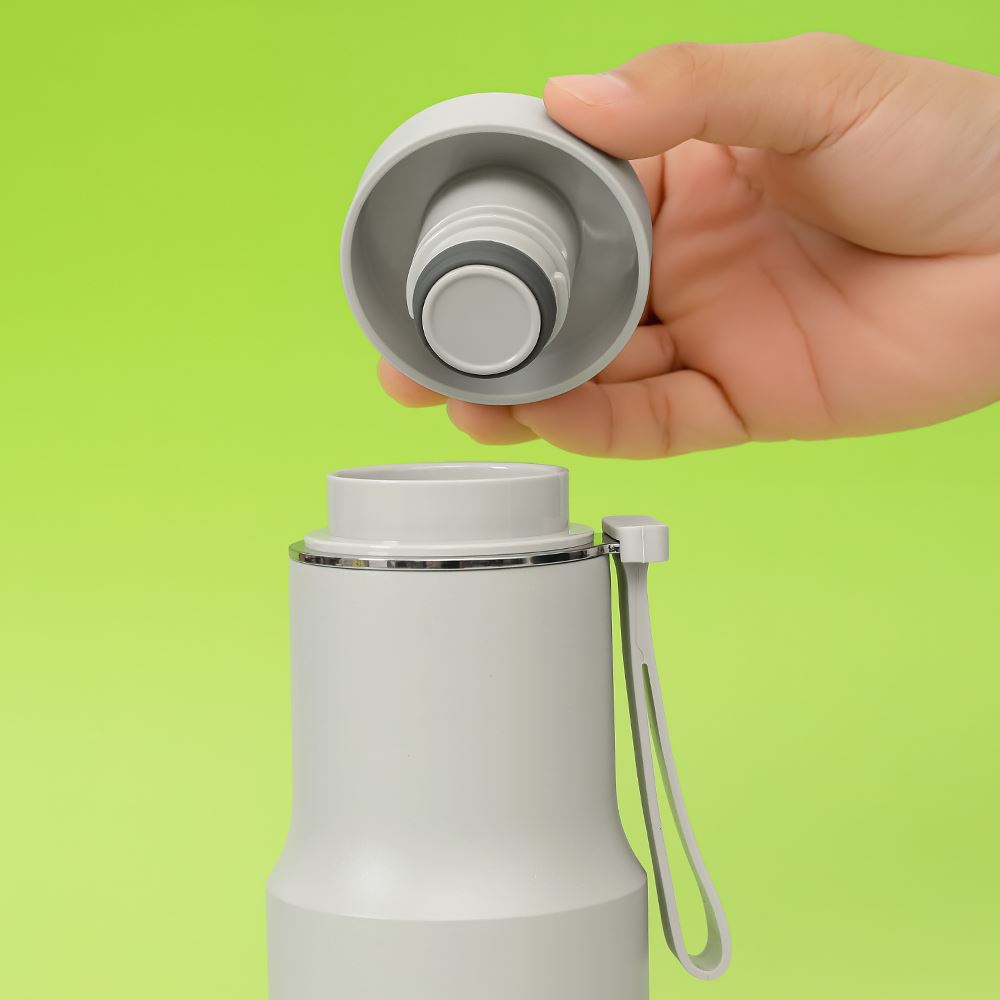 Bình giữ nhiệt inox 470 ml Lock&Lock LHC4198IVY Màu Kem