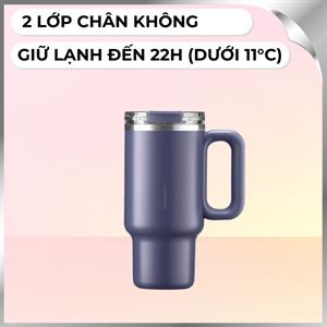 Bình giữ nhiệt nóng lạnh Inox 900 ml Lock&Lock LHC4397NVY
