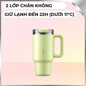 Bình giữ nhiệt nóng lạnh Inox 900 ml Lock&Lock LHC4397LGRN