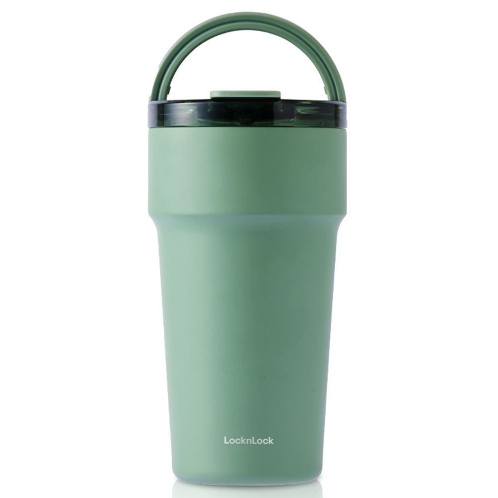 Bình giữ nhiệt Inox 710 ml Lock&Lock Metro Cafe Top Handle LHC4416KKI Màu Xanh