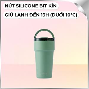 Bình giữ nhiệt nóng lạnh Inox 710 ml Lock&Lock LHC4416KKI