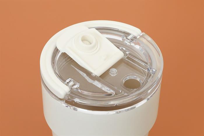 Bình giữ nhiệt Inox 710 ml Metro Cafe Top Handle Lock&Lock LHC4416WHT Màu Trắng