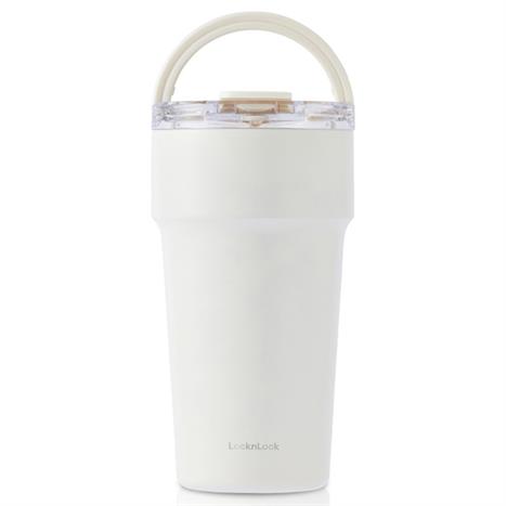 Bình giữ nhiệt Inox 710 ml Lock&Lock Metro Cafe Top Handle LHC4416WHT
