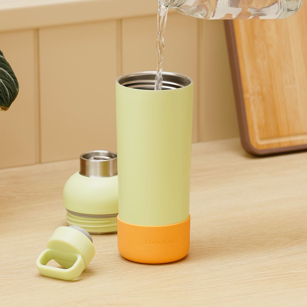 Bình giữ nhiệt Inox 700 ml Lock&Lock Balance Fit Tumbler LHC4400LGRN Màu Xanh lá