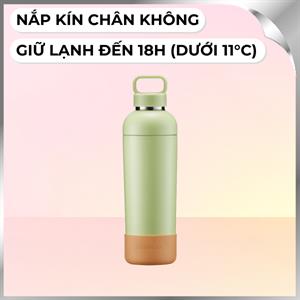 Bình giữ nhiệt nóng lạnh Inox 700 ml Lock&Lock LHC4400LGRN