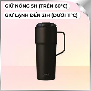 Bình giữ nhiệt nóng lạnh Inox 750 ml Lock&Lock LHC4418BLK