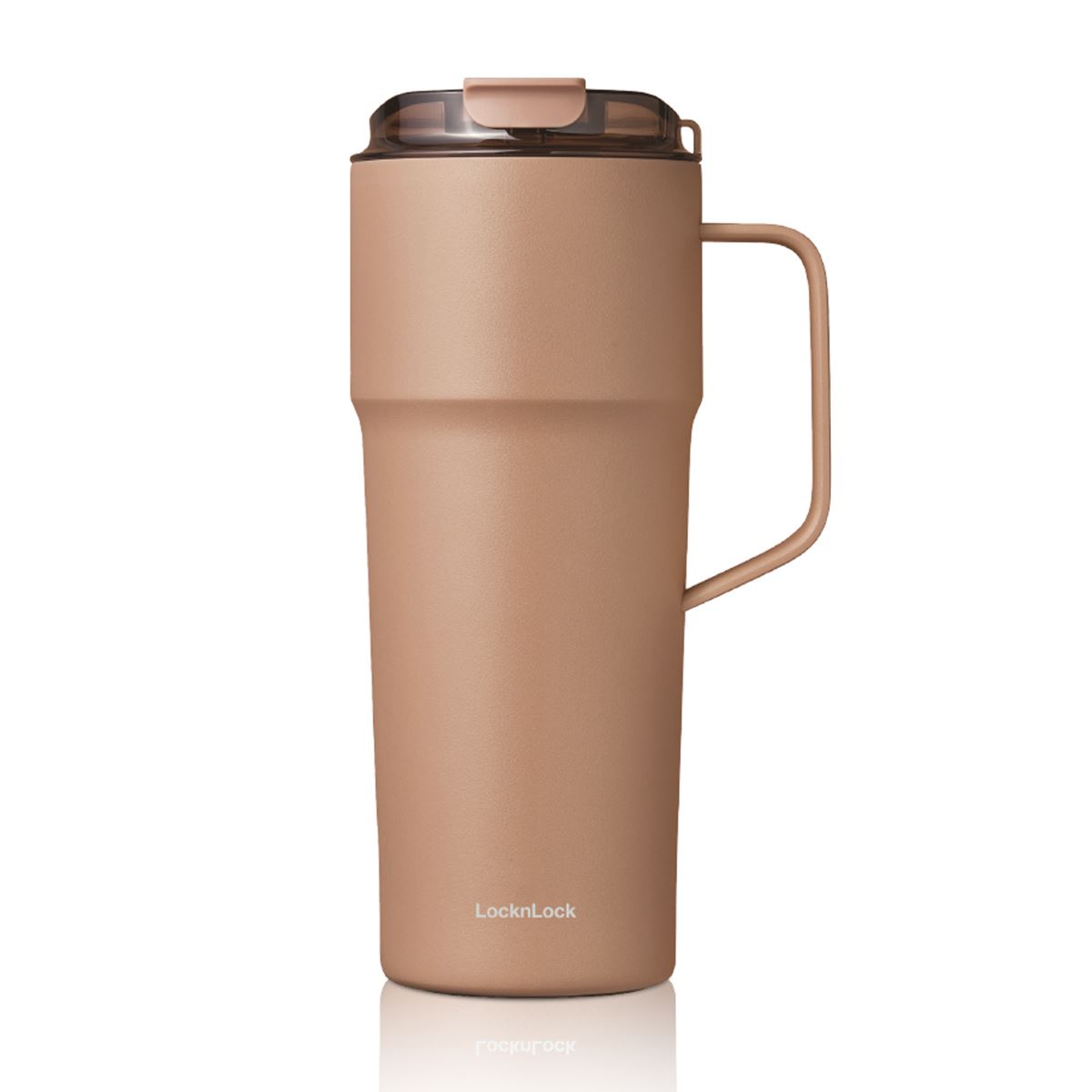Bình giữ nhiệt Inox 750 ml Lock&Lock Metro Cafe Handle LHC4418CHO Màu Chocolate