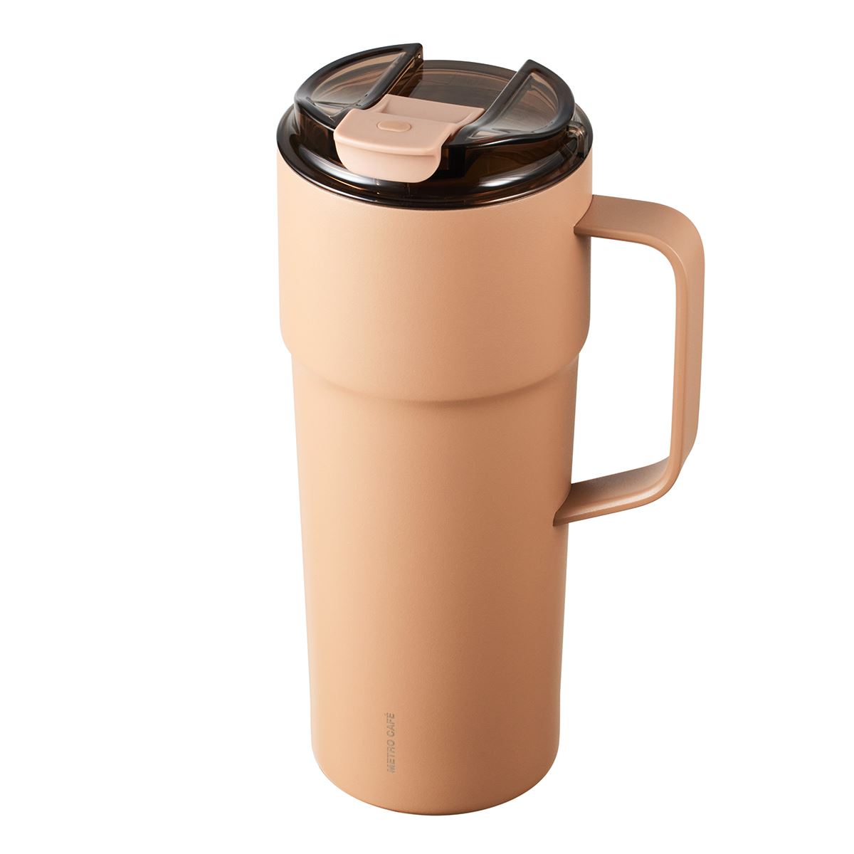 Bình giữ nhiệt Inox 750 ml Lock&Lock Metro Cafe Handle LHC4418CHO Màu Chocolate