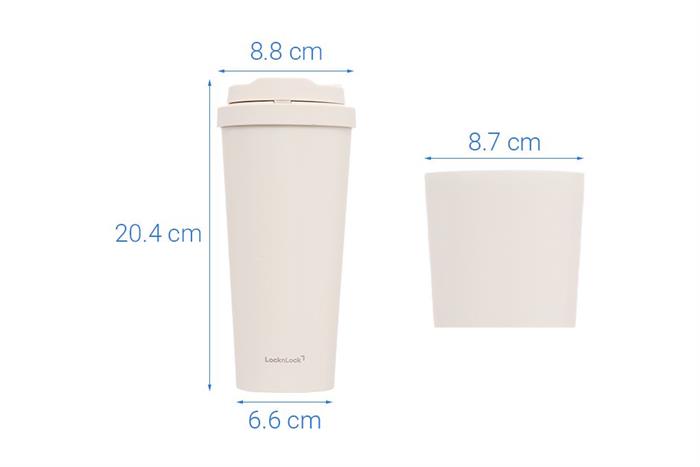 Ly giữ nhiệt Inox 550 ml Lock&Lock LHC3414BEG Màu Màu be