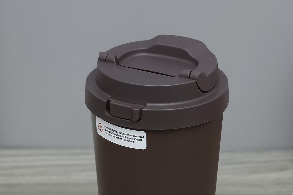 Ly giữ nhiệt Inox 550 ml Lock&Lock LHC3414DBRW Màu Nâu đậm