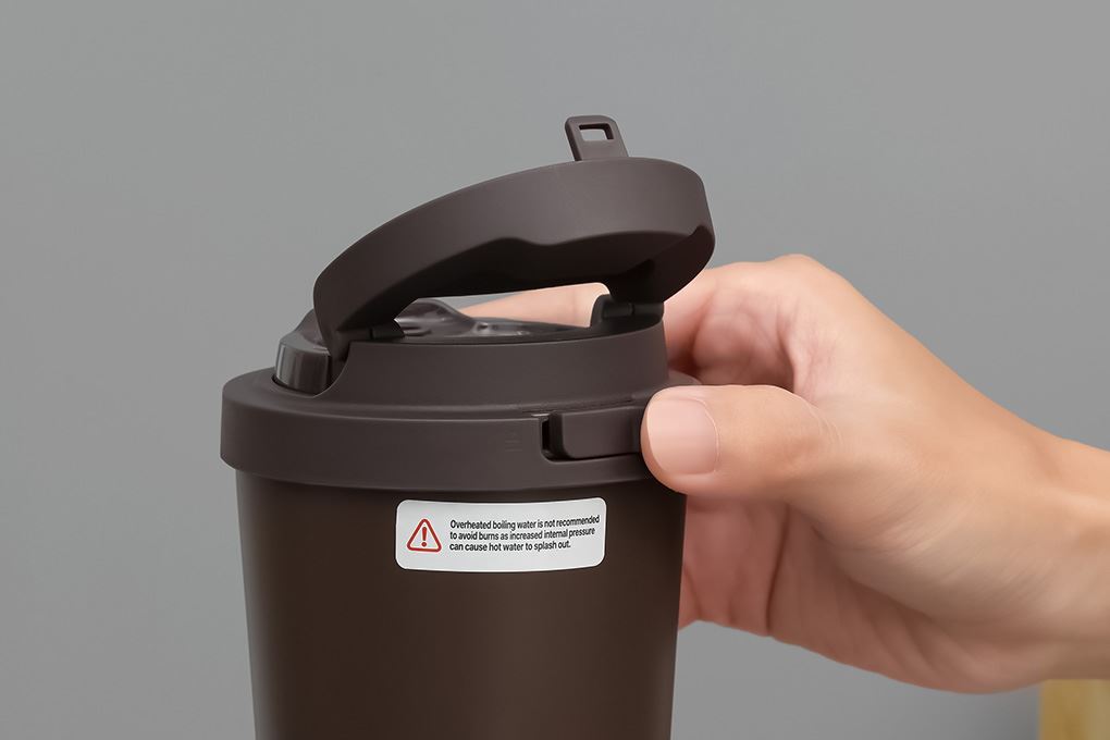 Ly giữ nhiệt Inox 550 ml Lock&Lock LHC3414DBRW Màu Nâu đậm