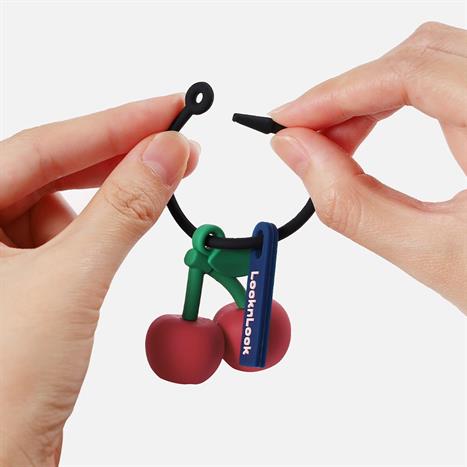 Móc khoá nhựa Cherry Lock&Lock TLL098PIK Màu Hồng phấn