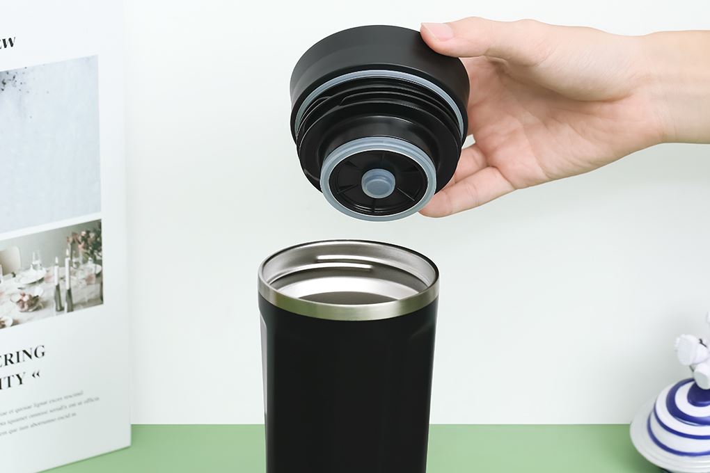Ly giữ nhiệt Inox 470 ml Delites Q80 Màu Đen