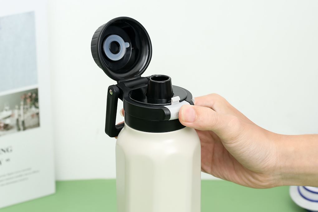 Bình giữ nhiệt Inox 700 ml Delites Y82 Màu Xám nhạt