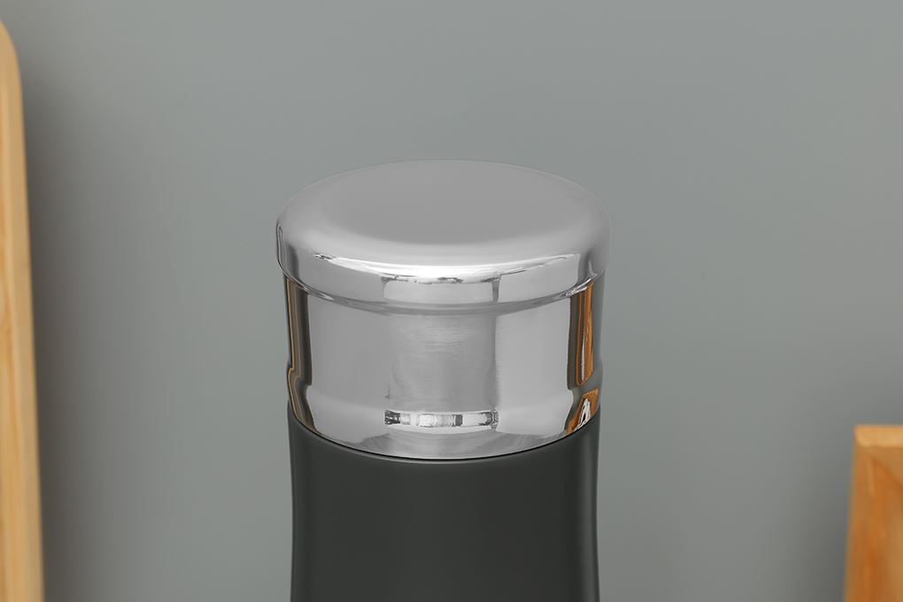 Bình giữ nhiệt Inox 500 ml Delites A213 Màu Xám đậm