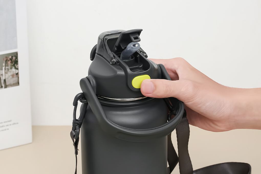 Bình giữ nhiệt Inox 1000 ml Delites XB-22137 Màu Xám đậm