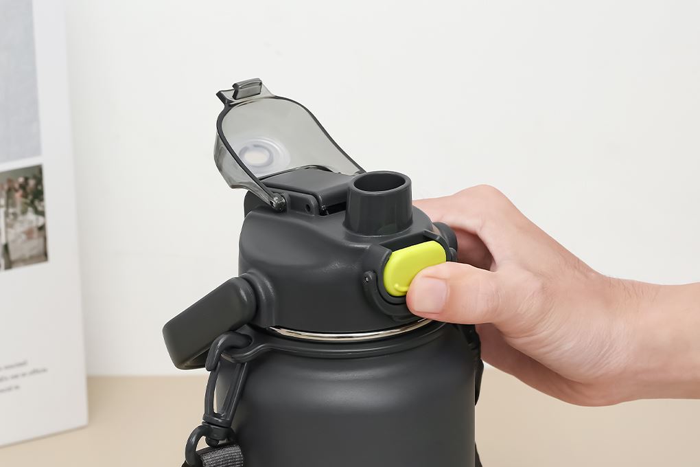 Bình giữ nhiệt Inox 1000 ml Delites XB-22137 Màu Xám đậm