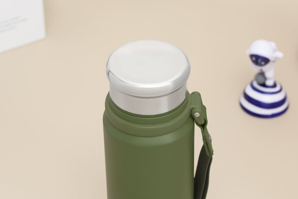 Bình giữ nhiệt Inox 650 ml Delites XB-24113 Màu Xanh lá