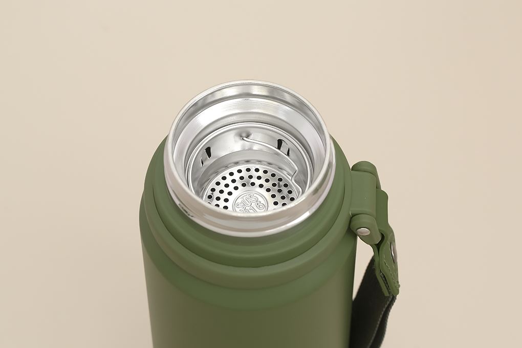 Bình giữ nhiệt Inox 650 ml Delites XB-24113 Màu Xanh lá