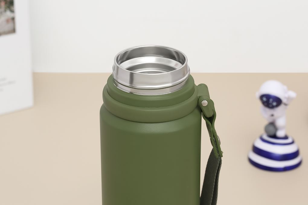 Bình giữ nhiệt Inox 650 ml Delites XB-24113 Màu Xanh lá