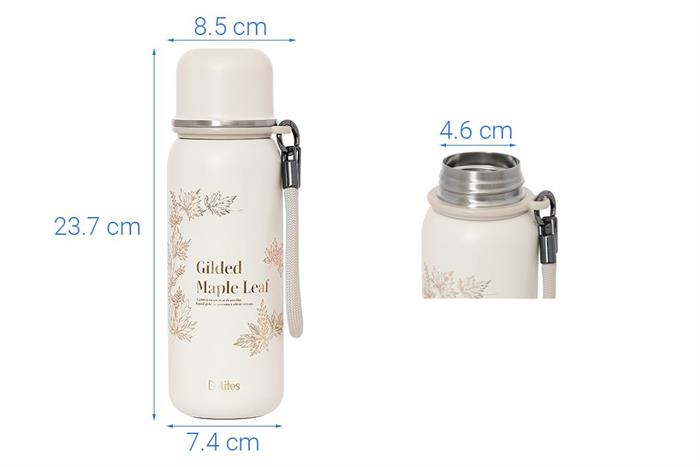Bình giữ nhiệt Inox 560 ml Delites XBT-LJ25134 Màu Trắng