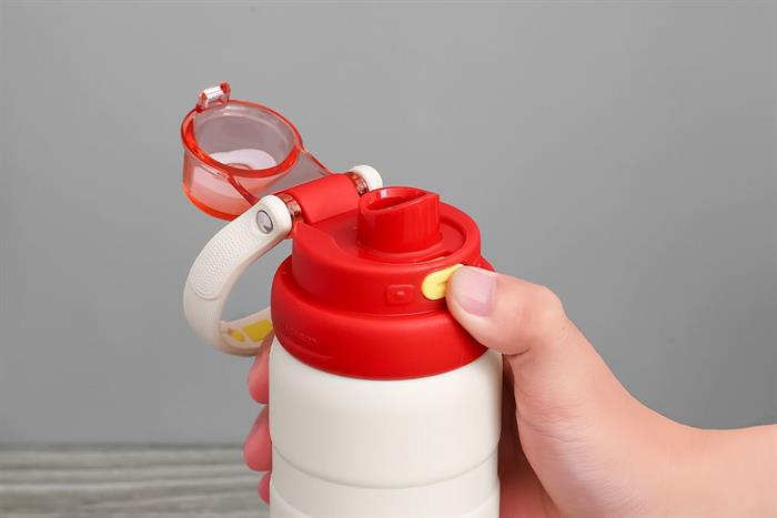 Bình giữ nhiệt Inox 560 ml Delites XB-25108 Màu Trắng - Đỏ