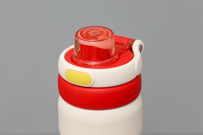 Bình giữ nhiệt Inox 560 ml Delites XB-25108 Màu Trắng - Đỏ