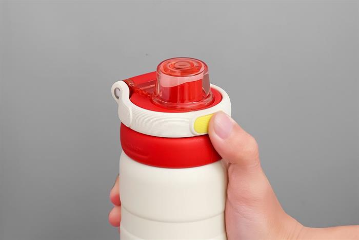 Bình giữ nhiệt Inox 560 ml Delites XB-25108 Màu Trắng - Đỏ