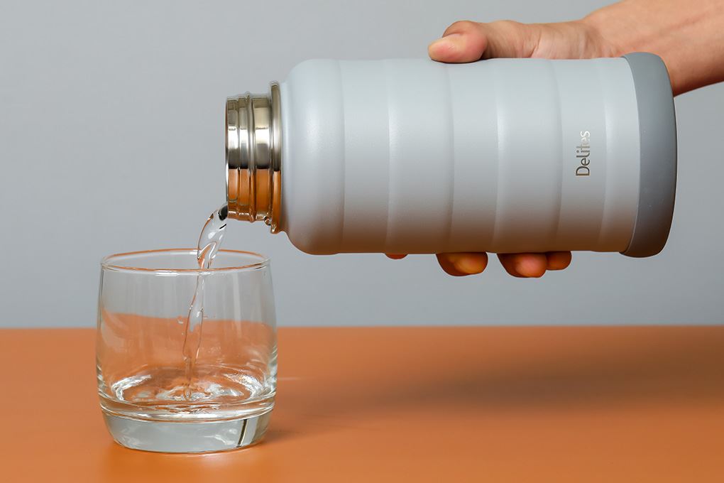 Bình giữ nhiệt Inox 800 ml Delites XB-25153 Màu Xám