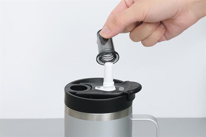 Ly giữ nhiệt Inox 530 ml Delites XB-24187 Bạc Màu Bạc