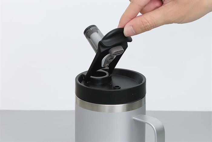 Ly giữ nhiệt Inox 530 ml Delites XB-24187 Bạc Màu Bạc