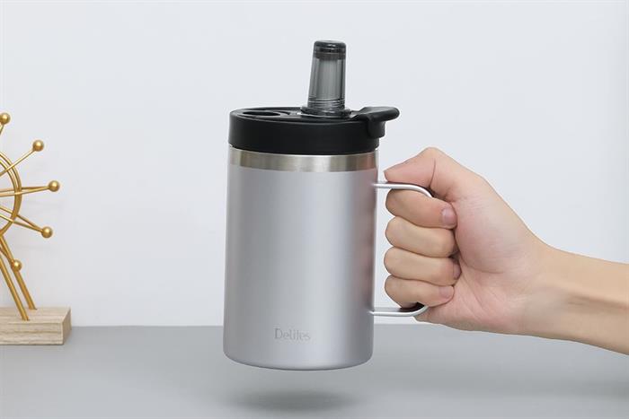 Ly giữ nhiệt Inox 530 ml Delites XB-24187 Bạc Màu Bạc