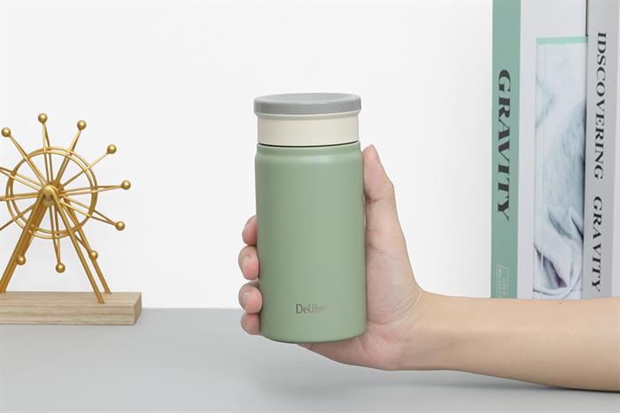 Bình giữ nhiệt Inox 310 ml Delites XB-25152 Xanh lá Màu Xanh lá