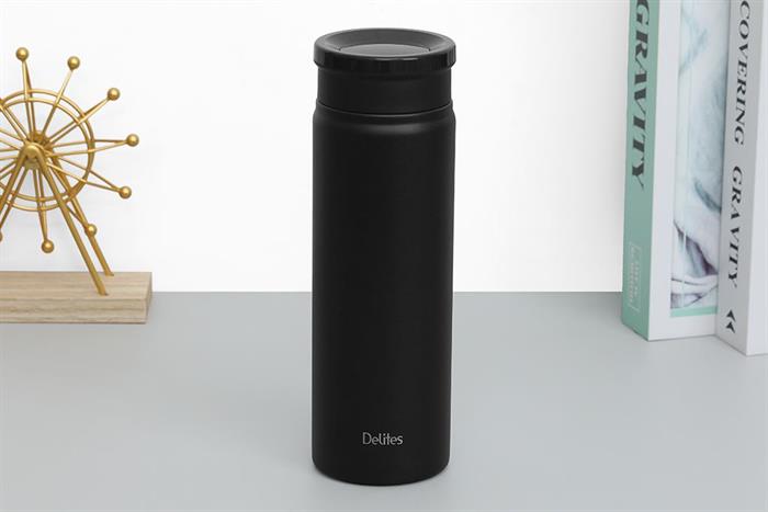 Bình giữ nhiệt Inox 510ml Delites XB-25152A Đen Màu Đen