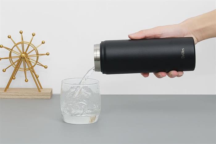 Bình giữ nhiệt Inox 510ml Delites XB-25152A Đen Màu Đen