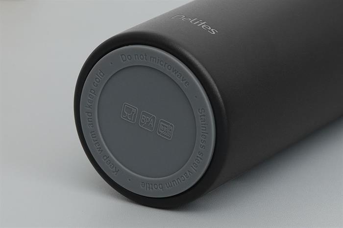 Bình giữ nhiệt Inox 510ml Delites XB-25152A Đen Màu Đen