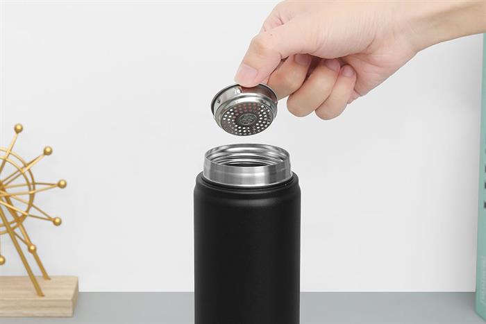 Bình giữ nhiệt Inox 510ml Delites XB-25152A Đen Màu Đen