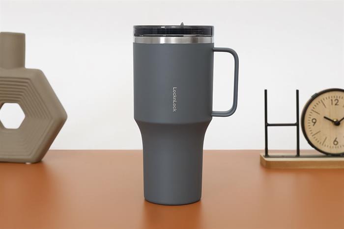 Bình giữ nhiệt Inox 820 ml Metro King Tumbler Lock&Lock LHC4326GRY Màu Xám
