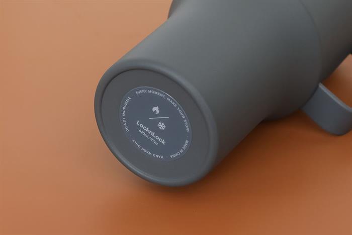 Bình giữ nhiệt Inox 820 ml Metro King Tumbler Lock&Lock LHC4326GRY Màu Xám