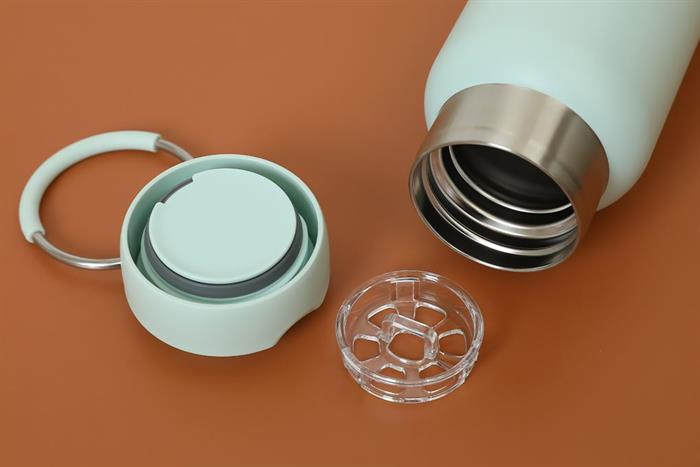 Bình giữ nhiệt Inox 650ml Sling Ring Tumbler Lock&Lock LHC4321MIT Màu Xanh Bạc Hà