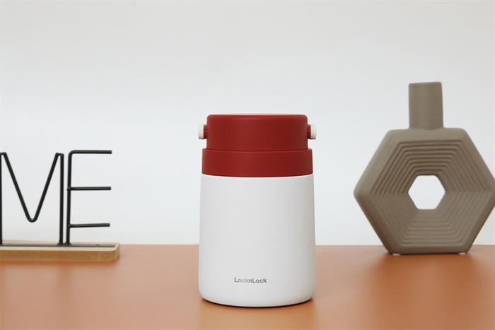 Hộp cơm giữ nhiệt Inox 700ml Lock&Lock HC8042RED Màu Đỏ
