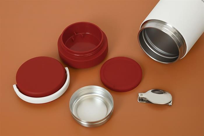 Hộp cơm giữ nhiệt Inox 700ml Lock&Lock HC8042RED Màu Đỏ