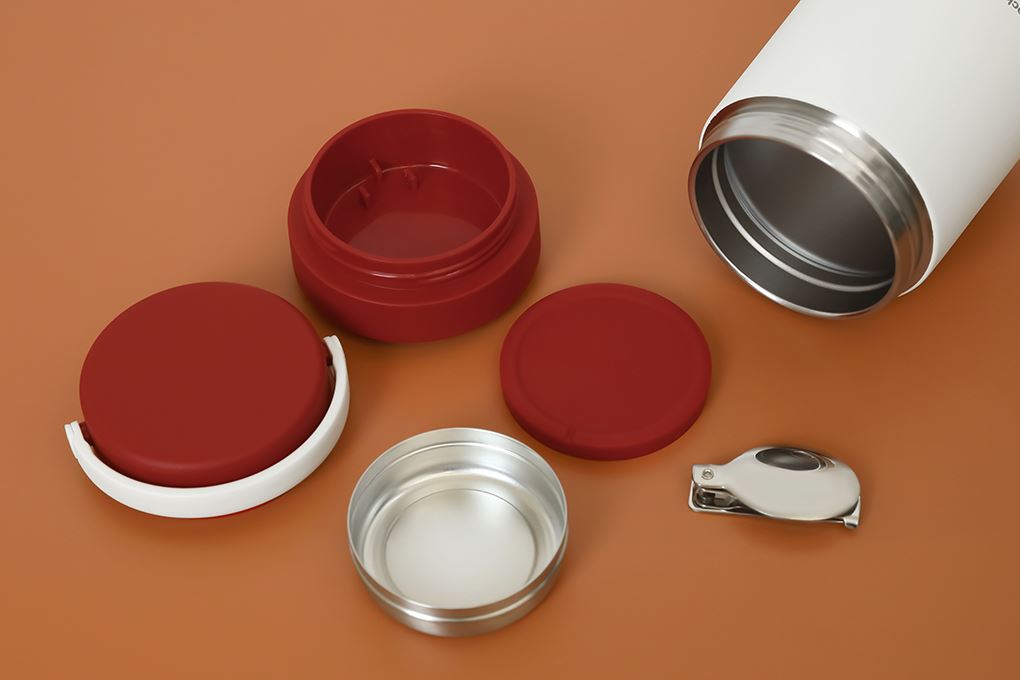 Hộp cơm giữ nhiệt Inox 700ml Lock&Lock HC8042RED Màu Đỏ