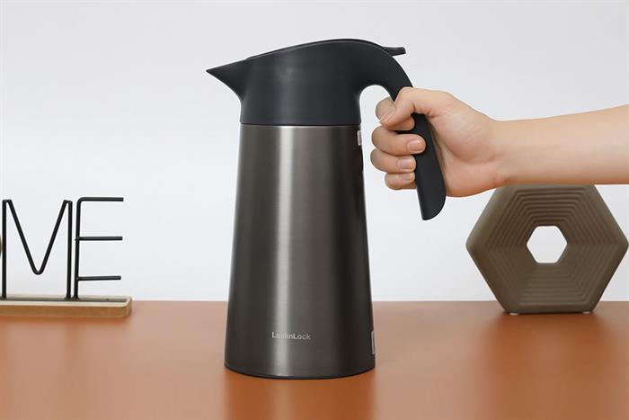 Bình giữ nhiệt Inox 1900 ml Simple Coffee Pot Lock&Lock LHC1481DGRY Màu Xám